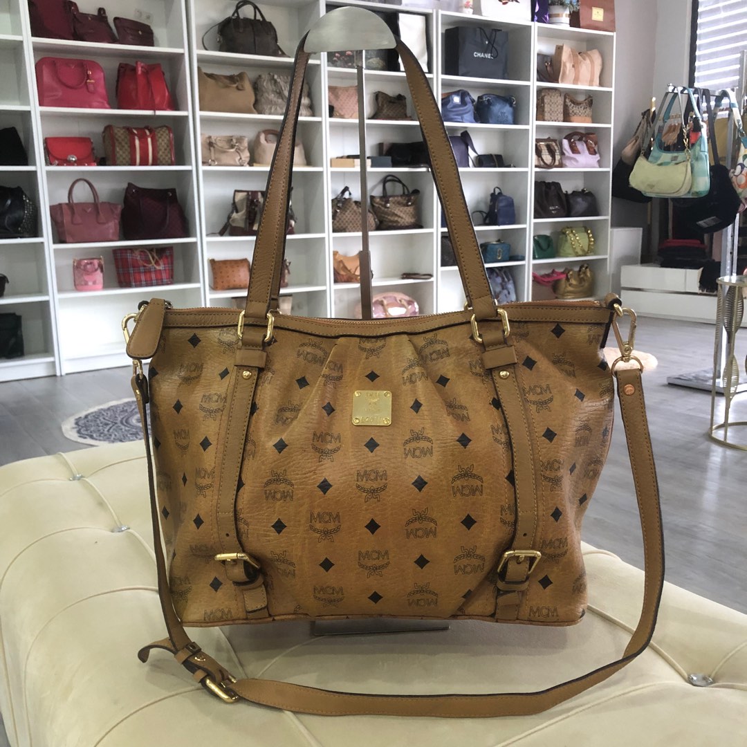 MCM 2way bag women Women s Fashion Bags Wallets Shoulder Bags on Carousell