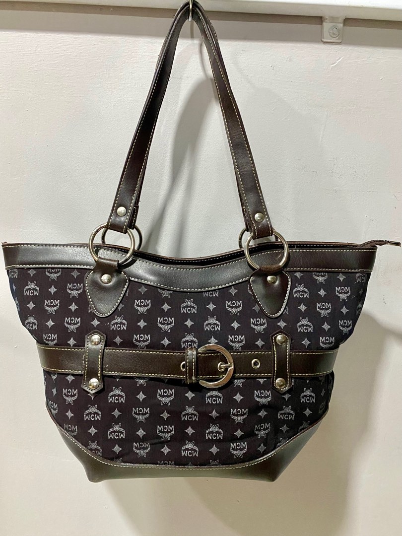 MCM Totebag, Women's Fashion, Bags & Wallets, Tote Bags on Carousell