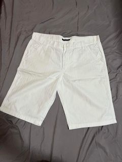 Men white short pants 2025