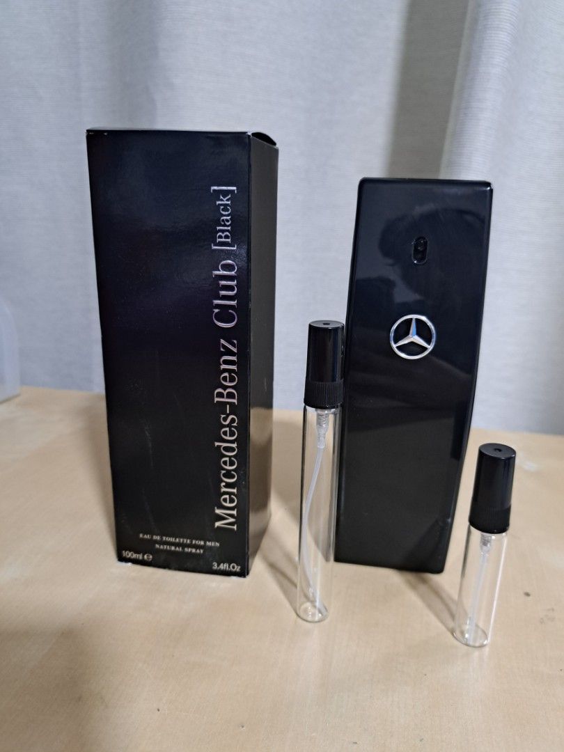 Mercedes-Benz Club[black](decant), Beauty & Personal Care, Fragrance &  Deodorants on Carousell