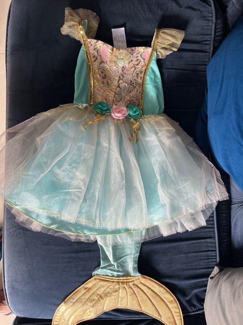 princess polly baby blue dress Gold Dress With Asymmetrical Neckline main image 0