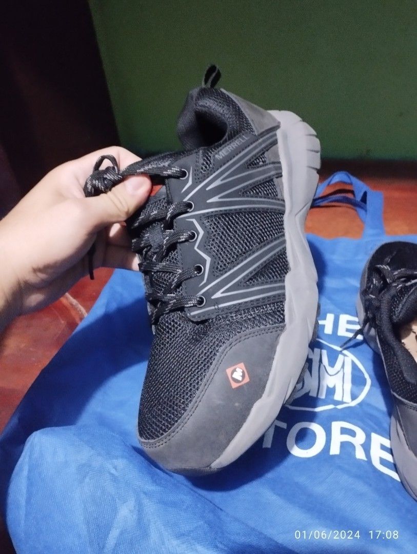 merrell womens steel toe shoes