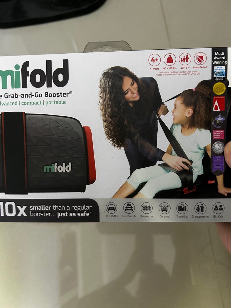 Mifold Comfort Compact car seat Babies Kids Going Out Car