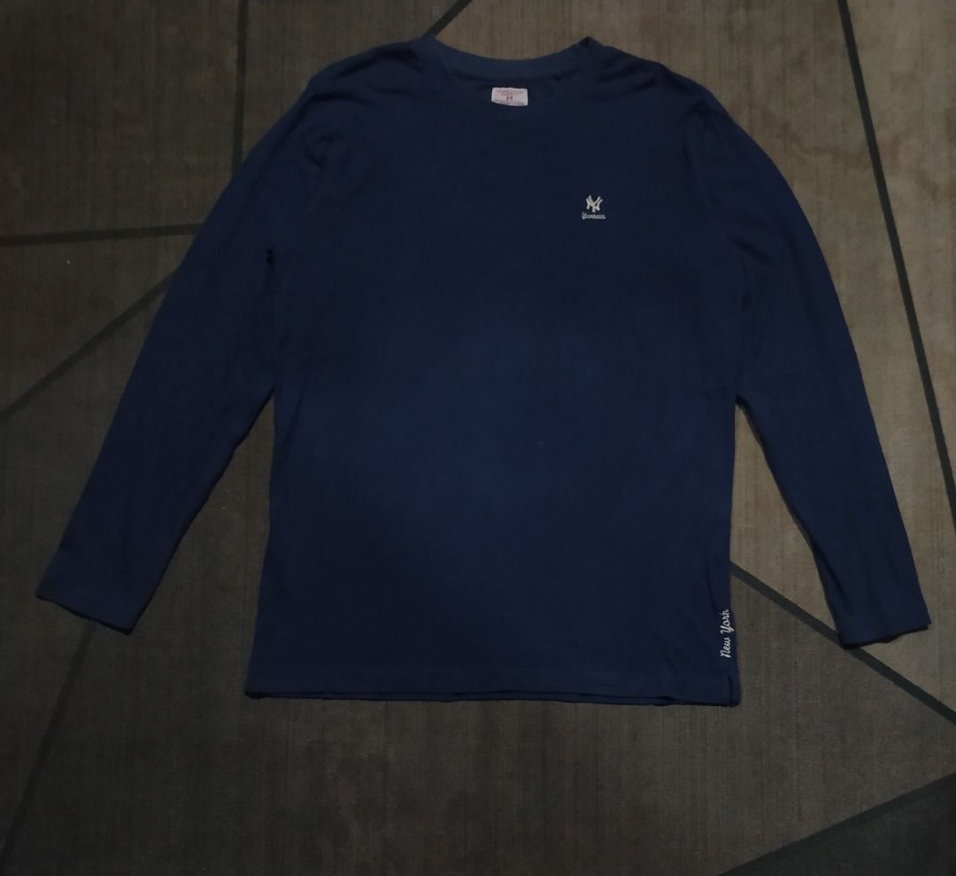 Yankees long sales sleeve dri fit