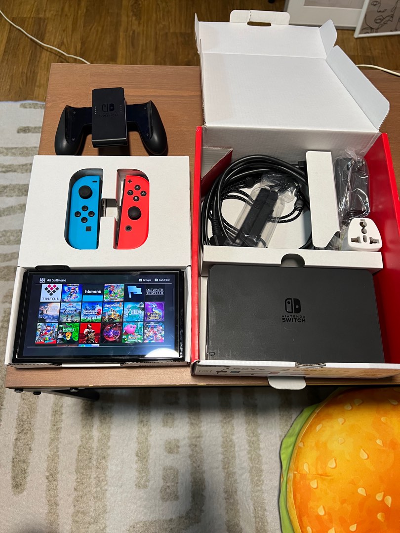 Nintendo Moded Modded nintendo OLED switch 256gb (Free Games), Video Gaming, Video ...