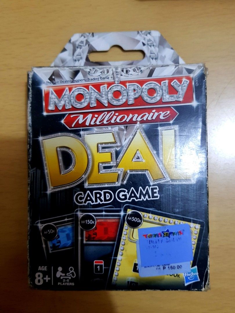 Monopoly Card Game, Hobbies & Toys, Toys & Games on Carousell