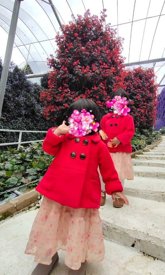 Mothercare red coat hotsell