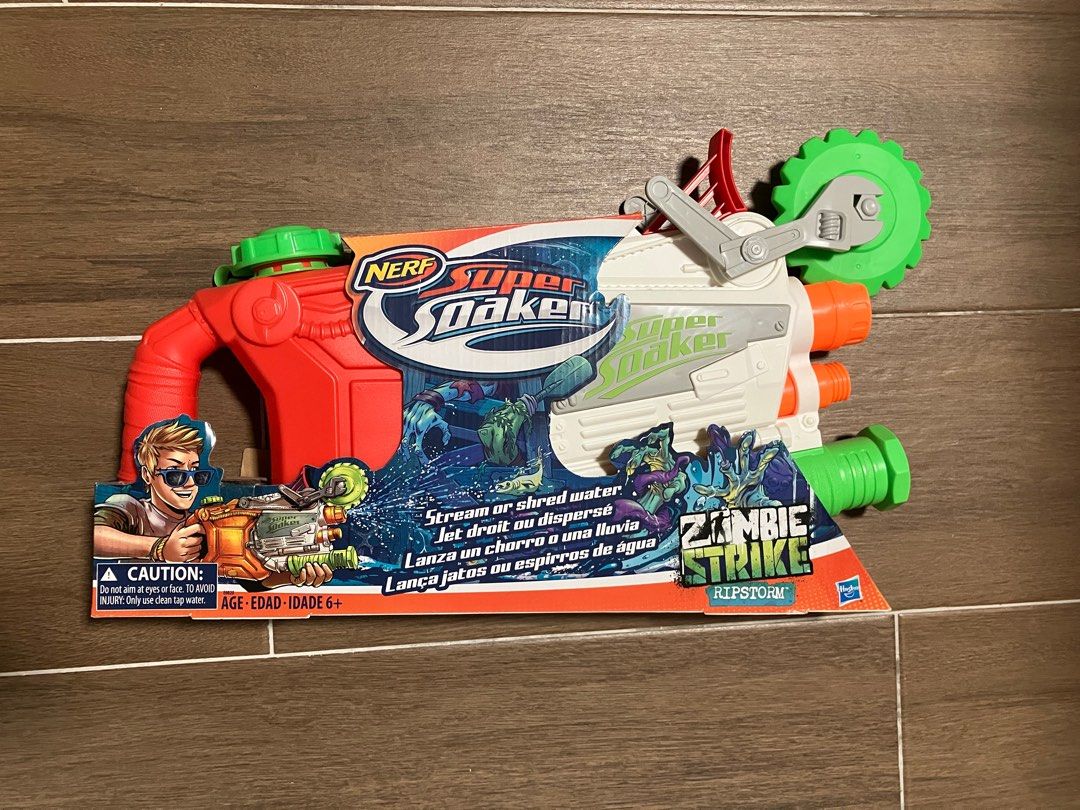 Nerf super soaker zombie strike ripstorm on sale