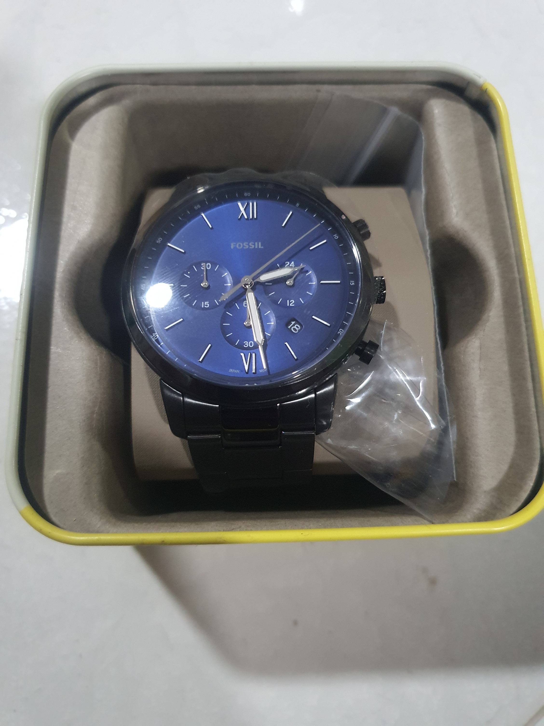 Neutra Chronograph Black Stainless Steel Luxury Watches on Carousell