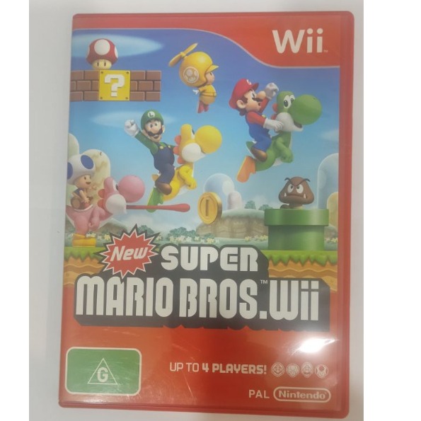 Super mario bros wii outlet used