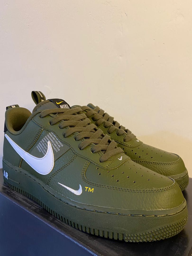 Nike air force 1 7 cheap lv8 utility olive canvas