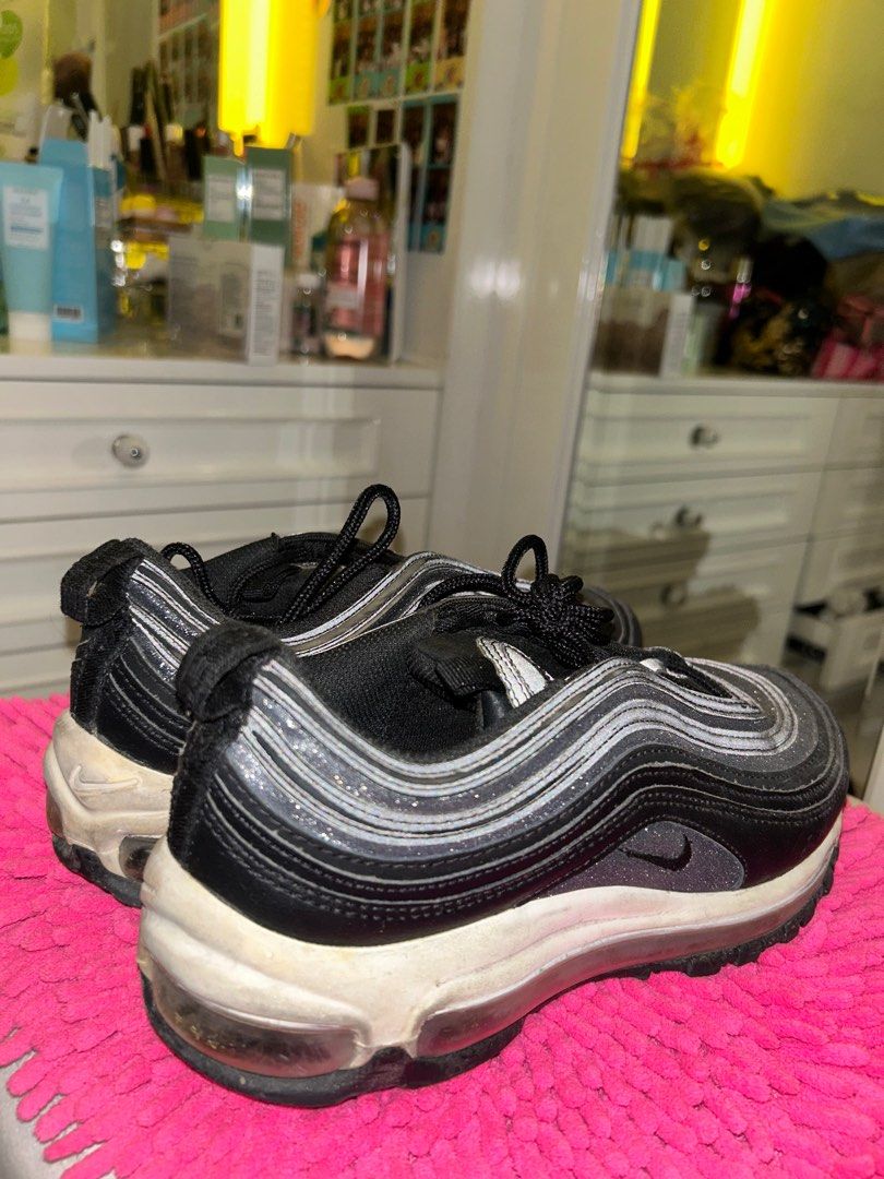 Air max top 97 glitter black