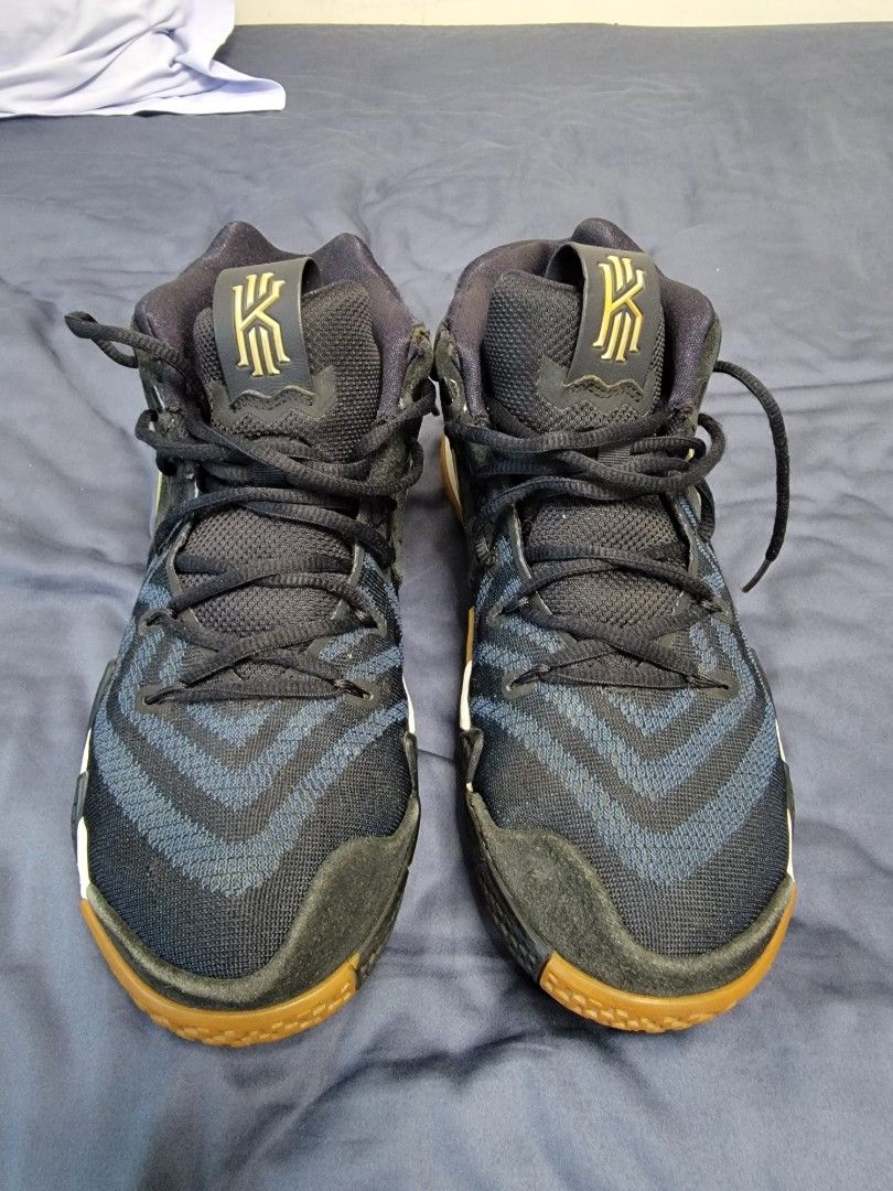 Nike kyrie 4 pitch blue metallic gold store
