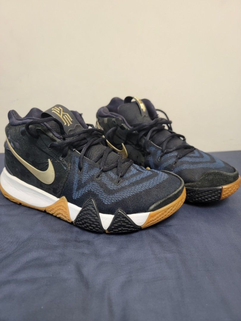 Nike kyrie 4 pitch blue metallic gold new arrivals