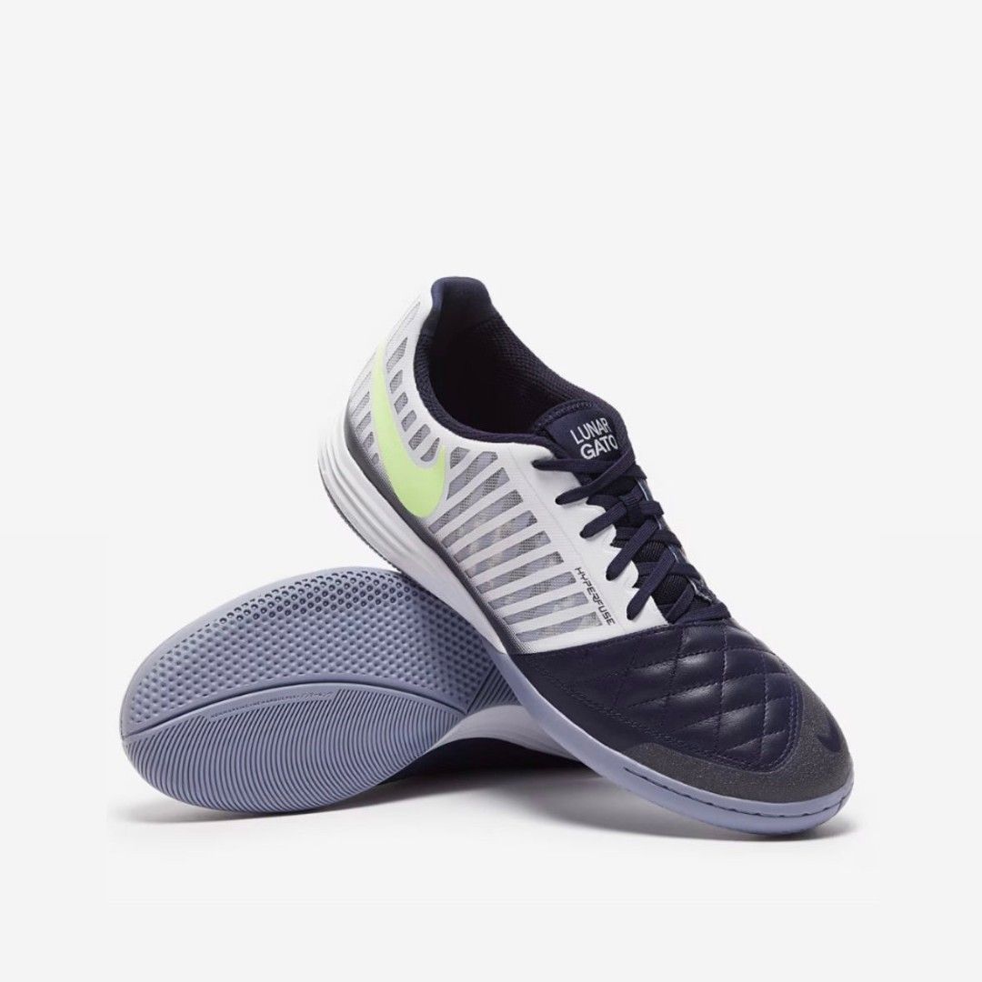 Nike Lunargato II IC Small Sided – White/Barely Volt, 運動產品