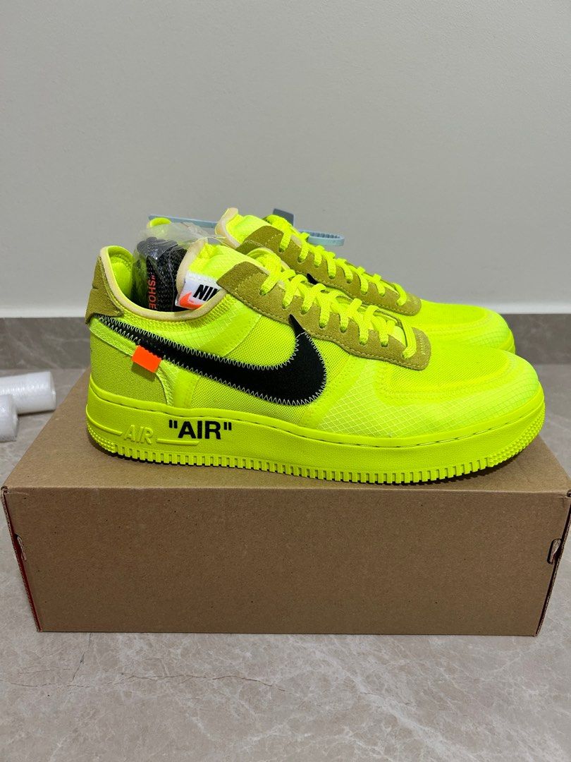 CHEAP Nike x offwhite airforce 1 low volt Men s Fashion