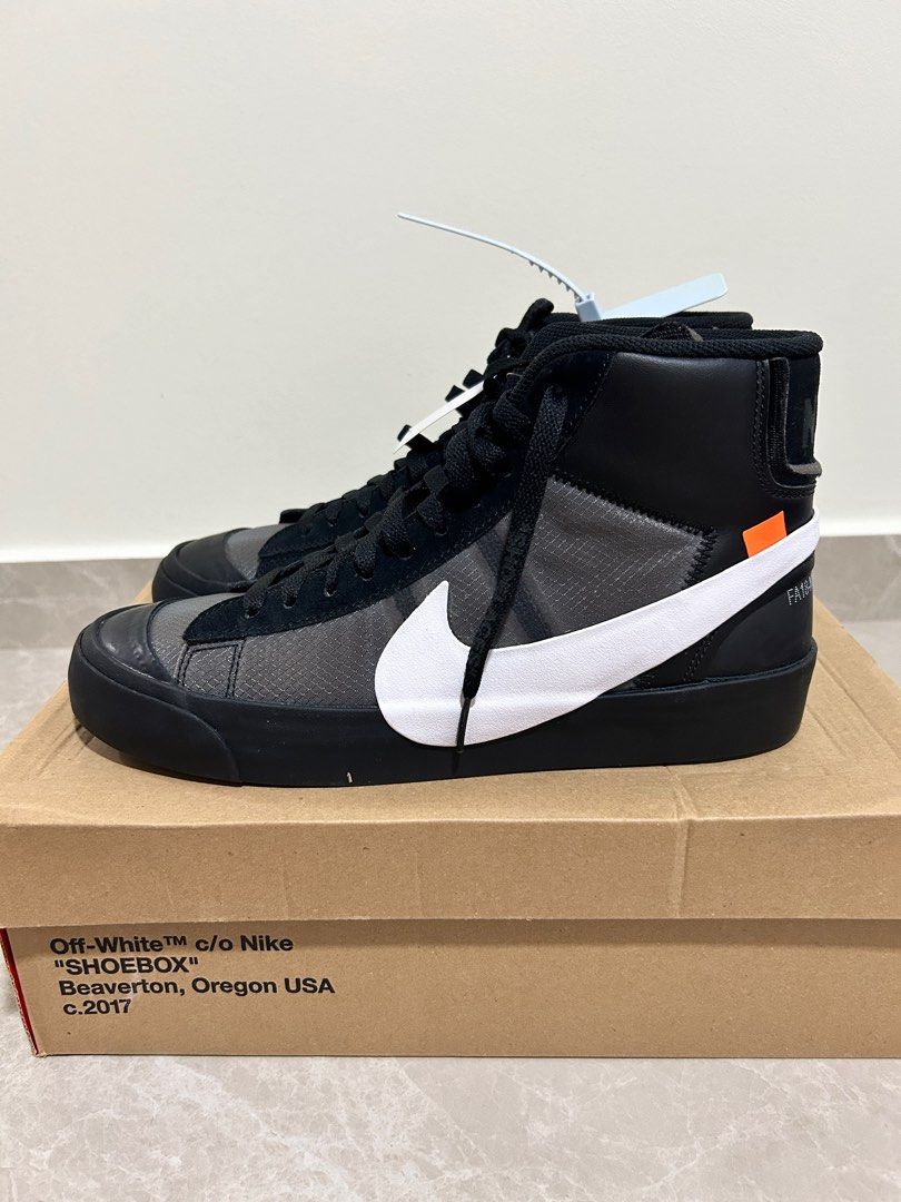Off white store blazer mid black