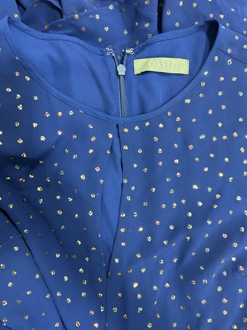 Oasis blue best sale sparkle dress