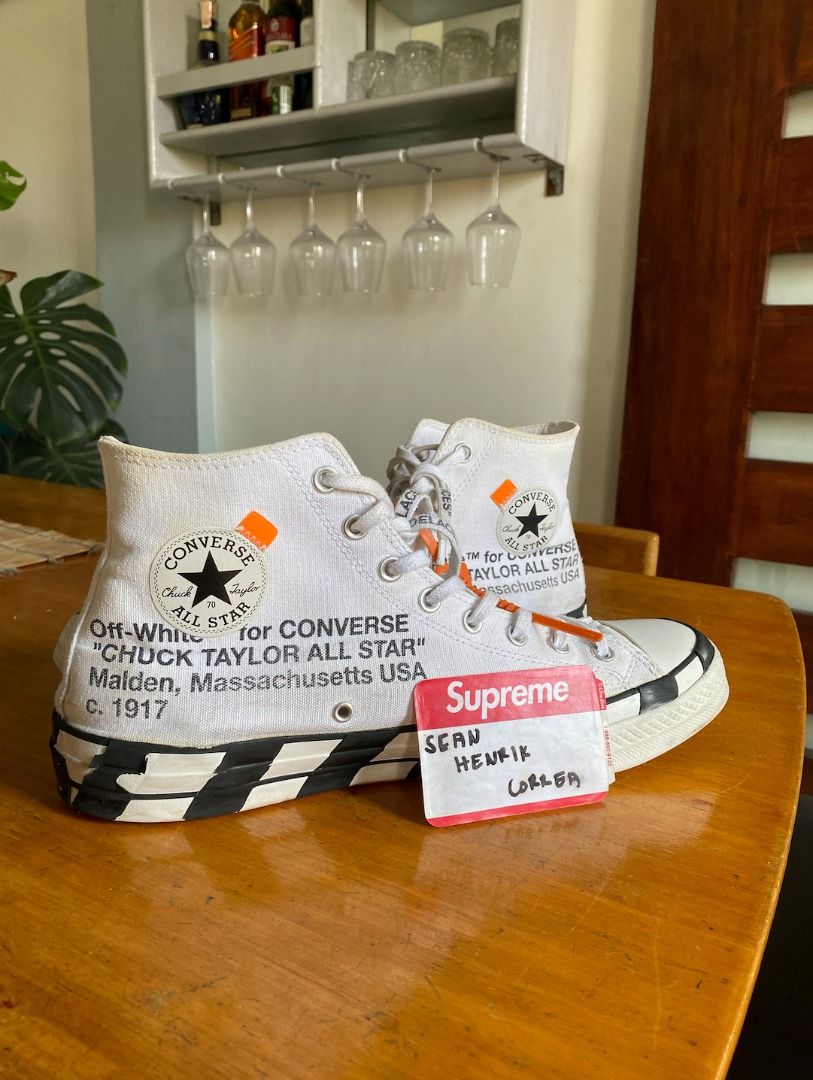 Harga converse x off sale white
