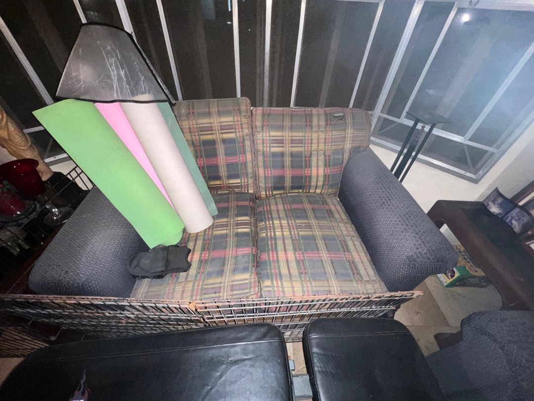 Old Sofa for disposal, Furniture & Home Living, Furniture, Sofas on