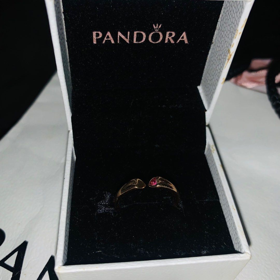 Polished and sparkling shop hearts open ring