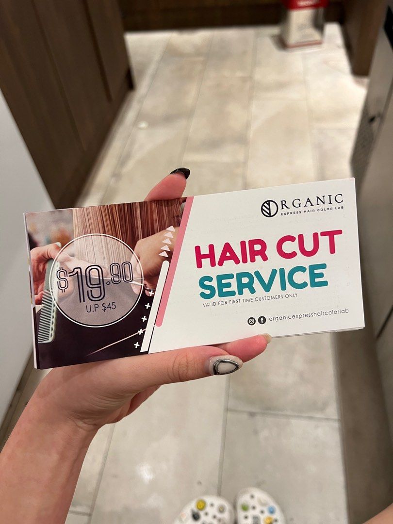 Organic Express Hair Colour Lab Vouchers, Beauty u0026 Personal Care, Hair on  Carousell