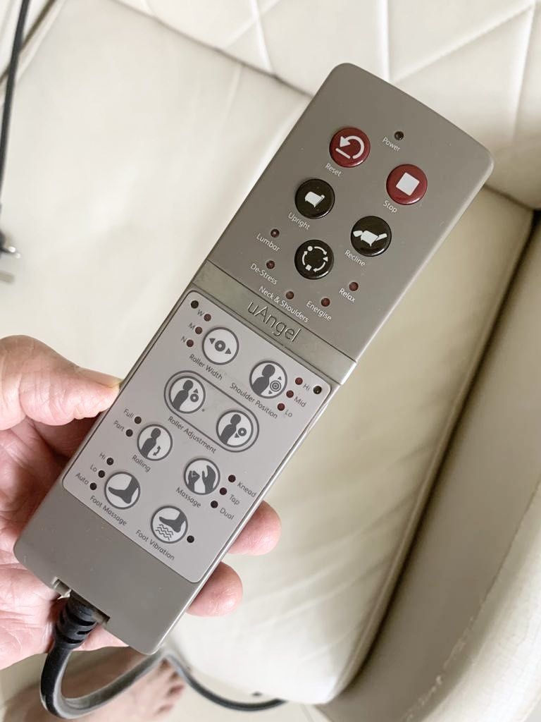 Osim massage chair hotsell remote control