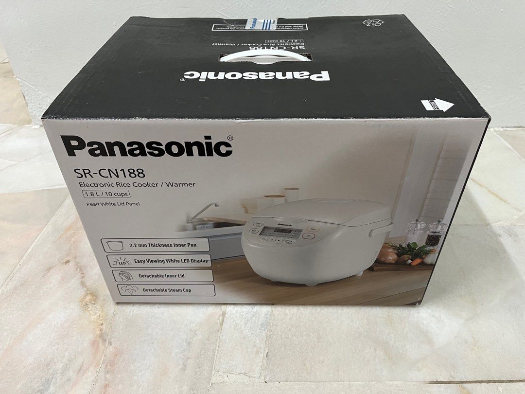 Panasonic SRCN188 rice cooker, TV & Home Appliances, Kitchen