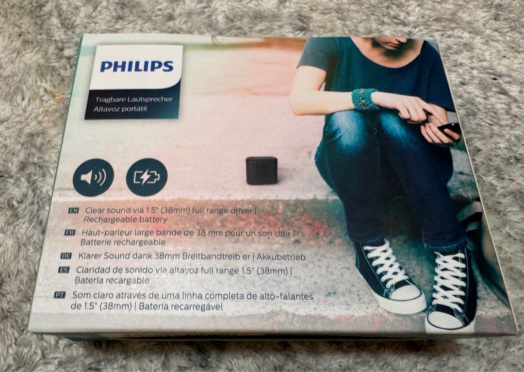 Philips portable speaker bt55b shop