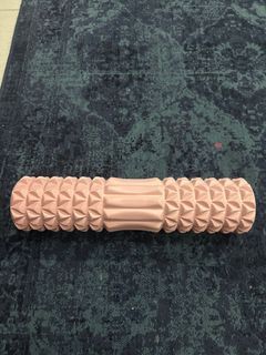 Pink foam roller