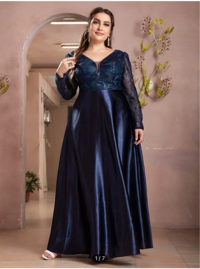 Evening gown for plus size Clearance