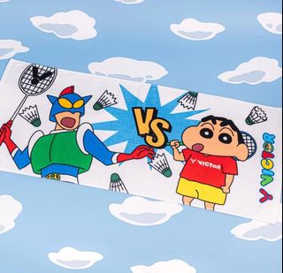 [PO] Victor X Crayon Shin Chan Badminton Grip, Sports Equipment, Sports ...