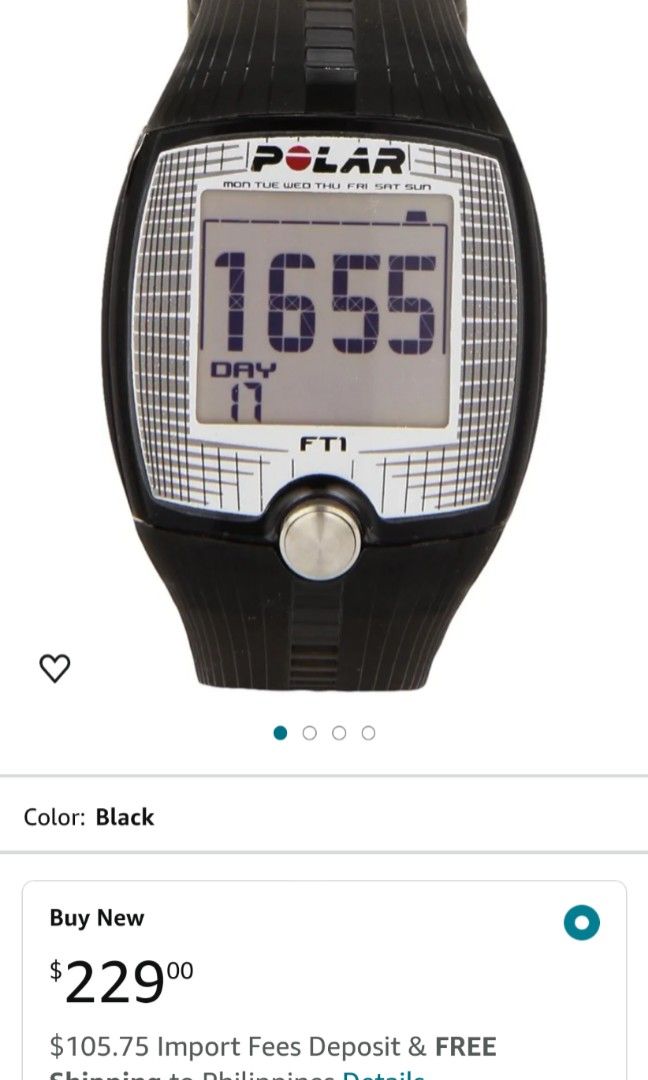 Polar Ft1 Men s Fashion Watches Accessories Watches on Carousell