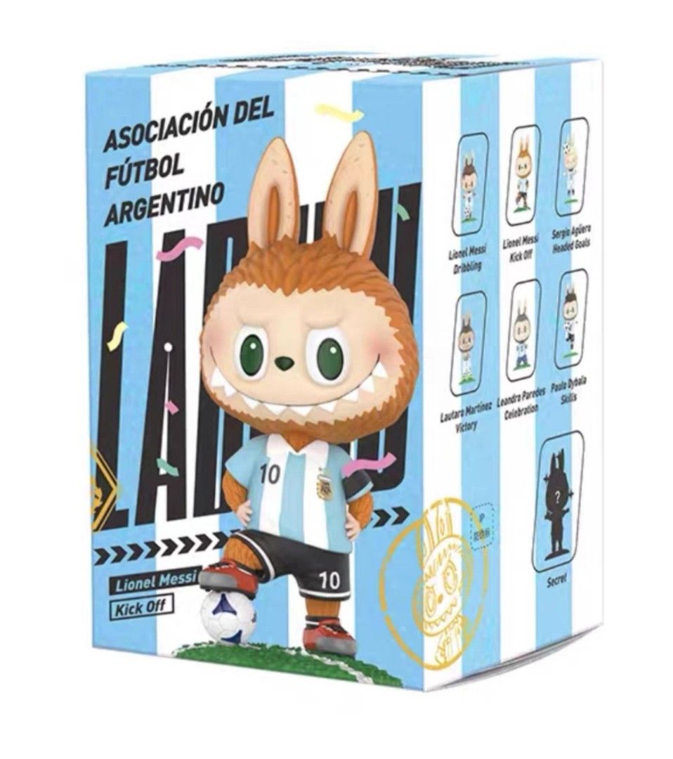 POPMART LABUBU アルゼンチンサッカーシークレットメッシ