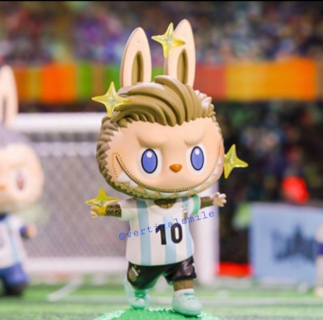 POPMART LABUBU LIONEL MESSI NUMBER 10 DRIBBLING SECRET ARGENTINO FUTBOL