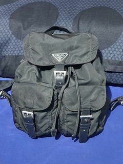 Prada Nylon Black Backpack Small