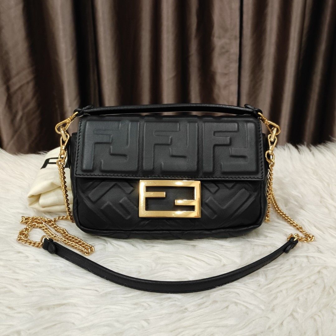 Fendi mini baguette deals