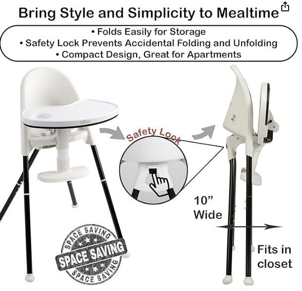 Primo convertible folding high chair discount