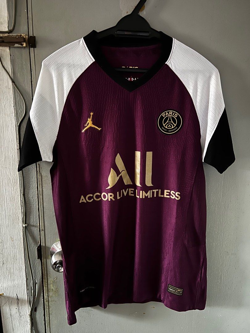 PSG 20 21 Jordan 3rd Kit Player Issue Men s Fashion Activewear
