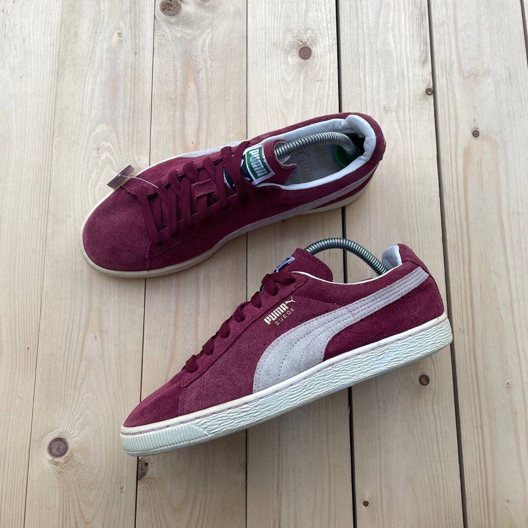 Puma Suede Classic Burgundy 7.5UK RM8O