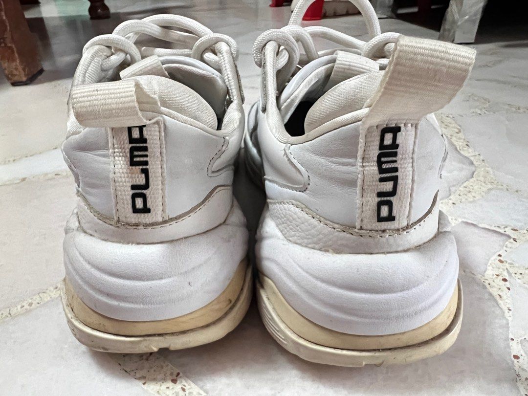 Puma white sneakers