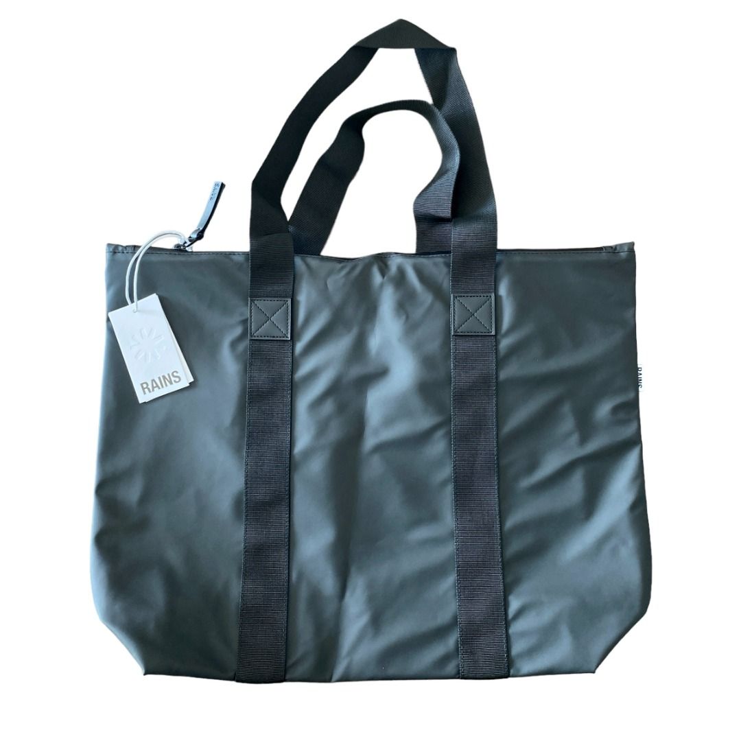 RAINS Tote Bag Rush Black