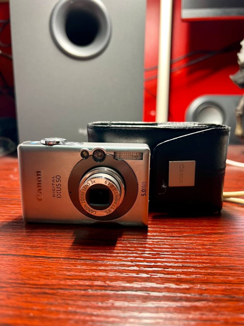 Rare Canon Ixus 50 Digital Camera, Photography, Cameras on Carousell