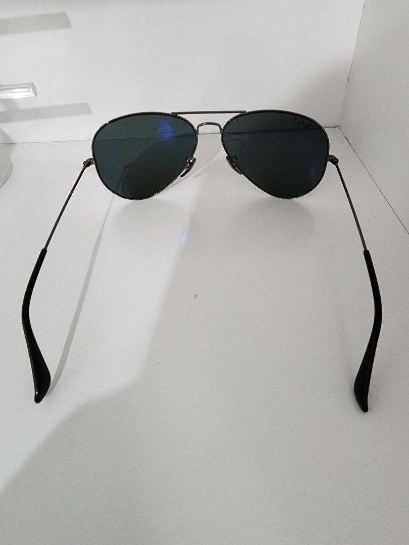 Oversized black on sale ray ban aviators