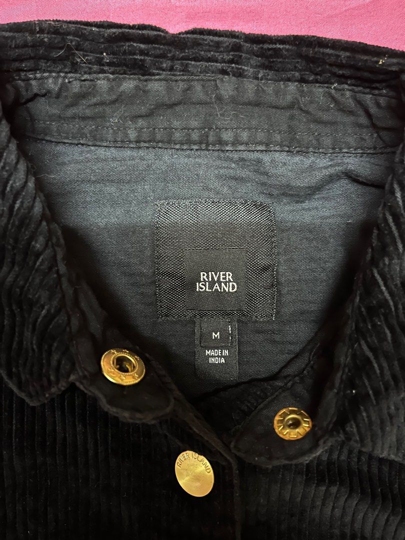 River Island Corduroy Button up jacket