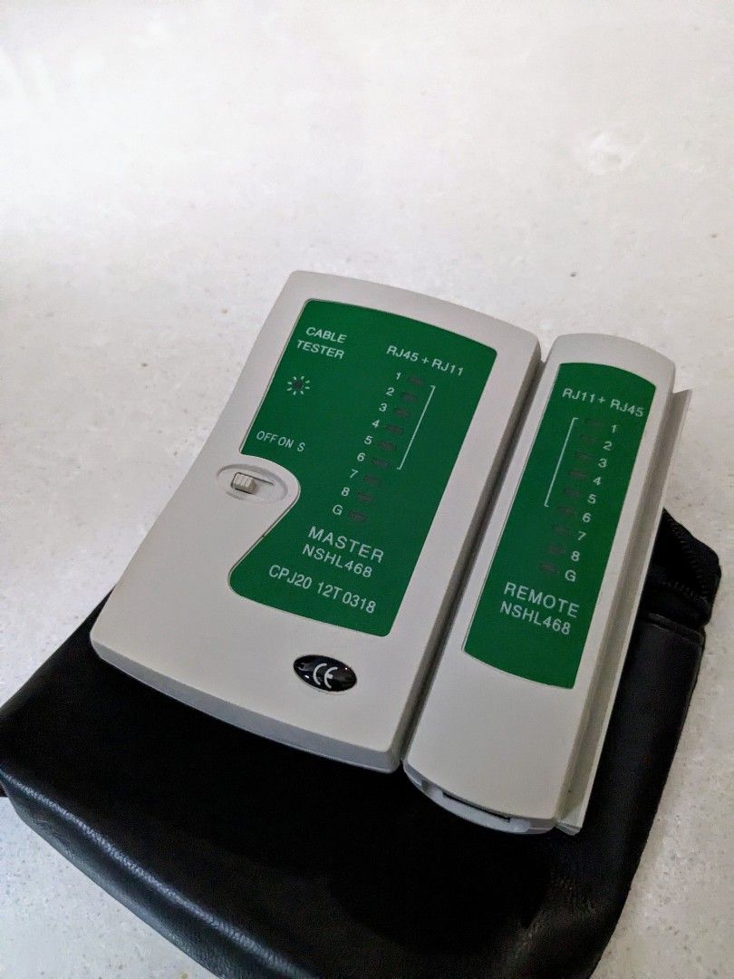 Progresive Digital Rj 45 Tester RJ45 Cable Tester, Computers & Tech, Parts & Accessories, Networking on ...