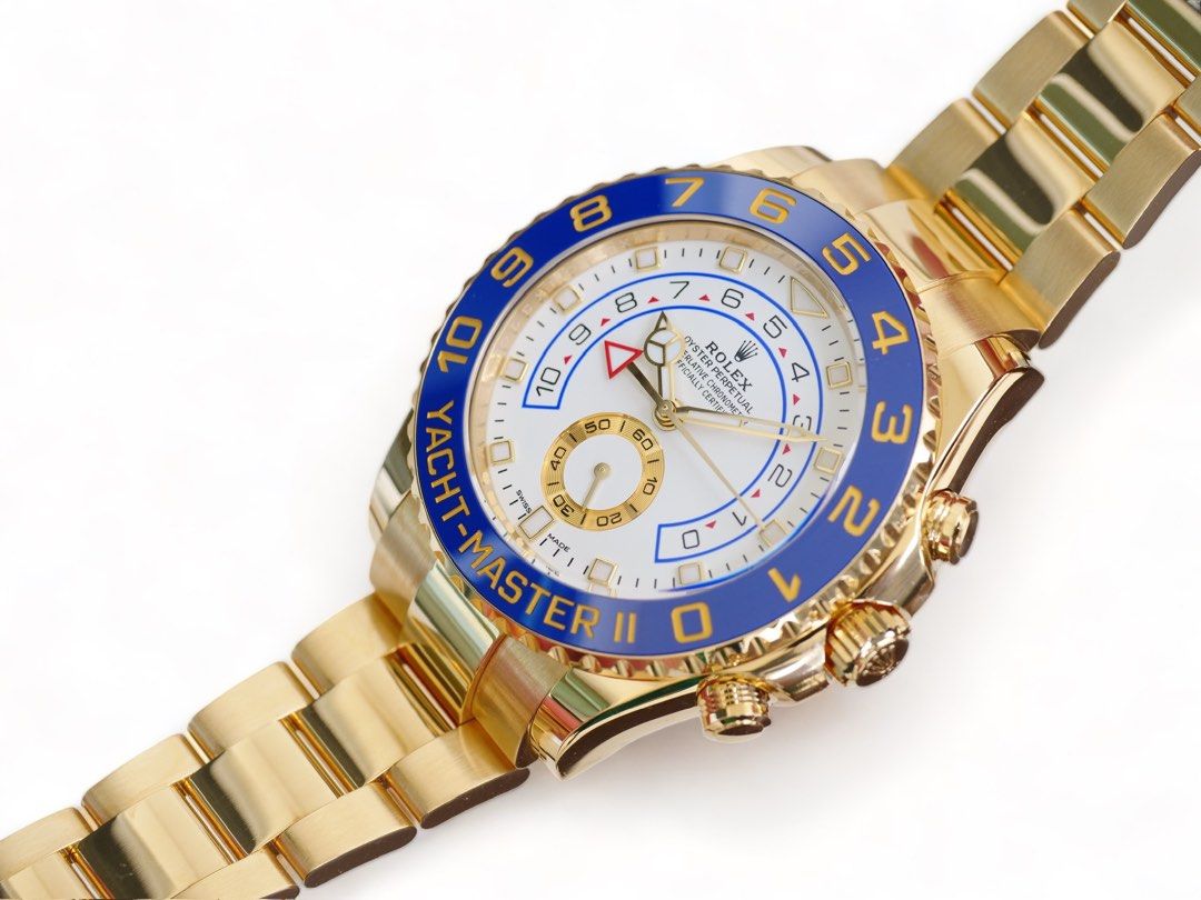 rolex yacht master yellow gold watch price