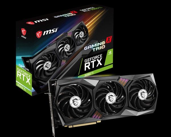 MSI RTX 3060 Ti GAMING X TRIO 非LHR-