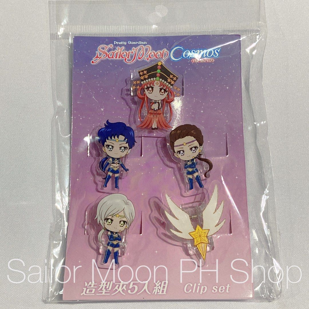 Sailor Moon Cosmos Starlights Clip Set of 5 pieces, Hobbies & Toys ...
