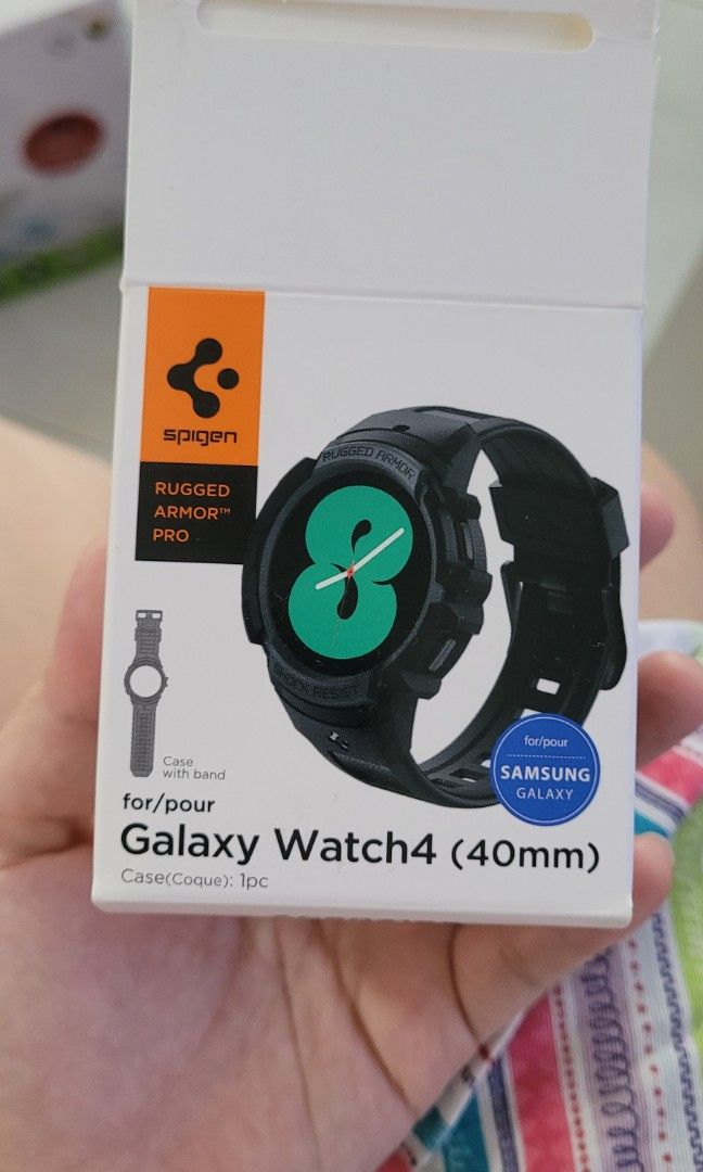 Samsung Galaxy Watch 4 40mm black Mobile Phones Gadgets